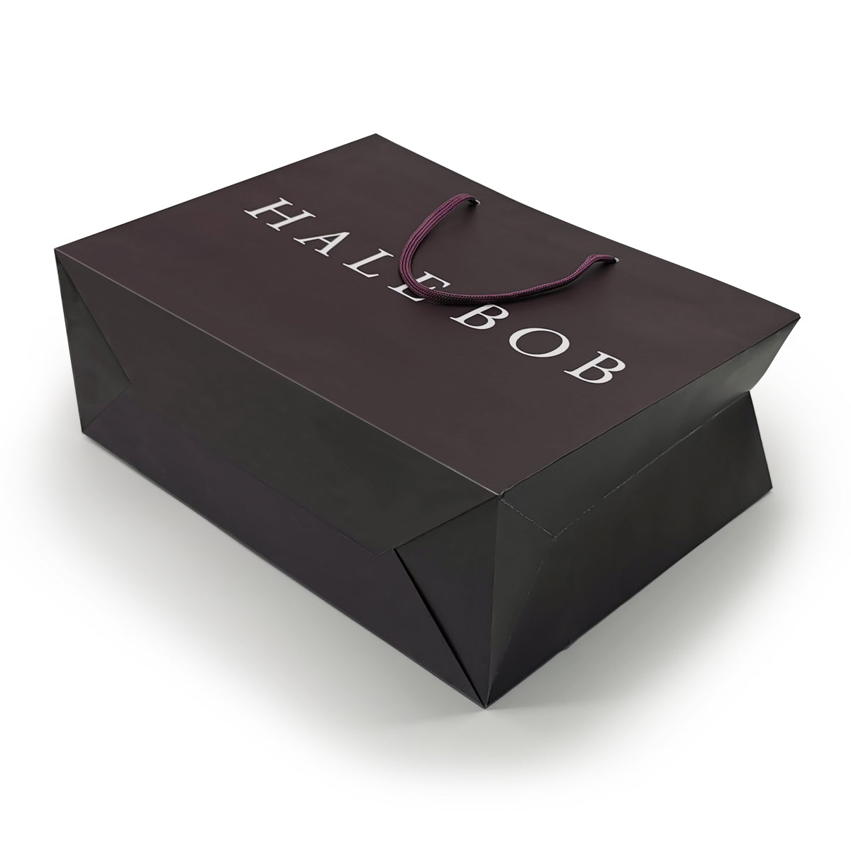 Paper Shopping Bag-Notted End Handle Bag-JC0031