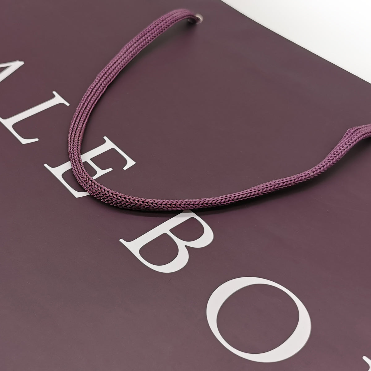 Paper Shopping Bag-Notted End Handle Bag-JC0031