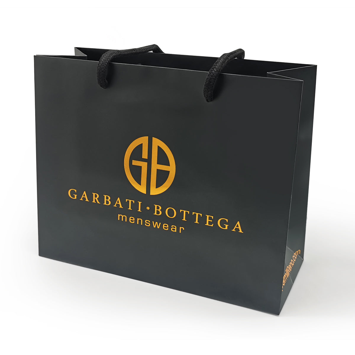 Paper Shopping Bag-Notted End Handle Bag-JC0030