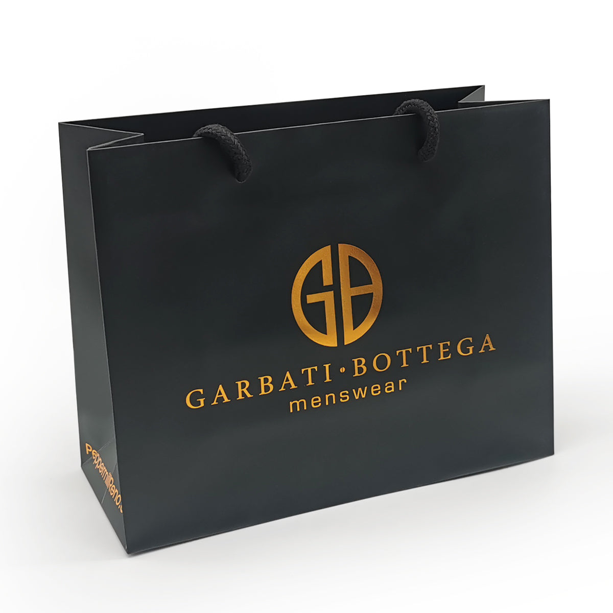 Paper Shopping Bag-Notted End Handle Bag-JC0030