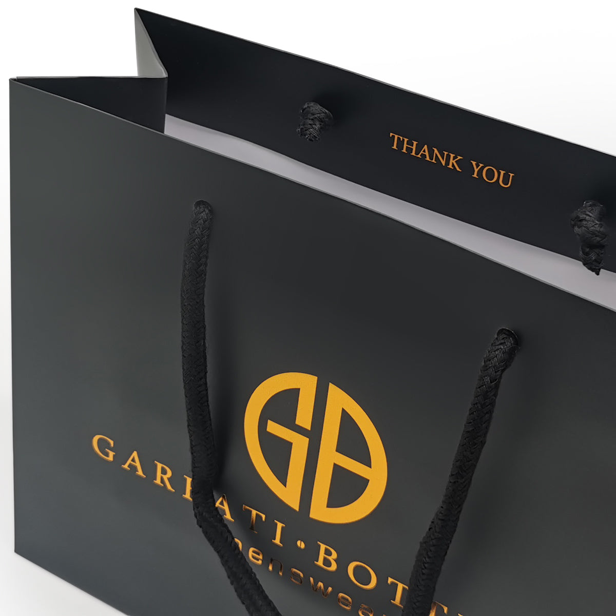 Paper Shopping Bag-Notted End Handle Bag-JC0030