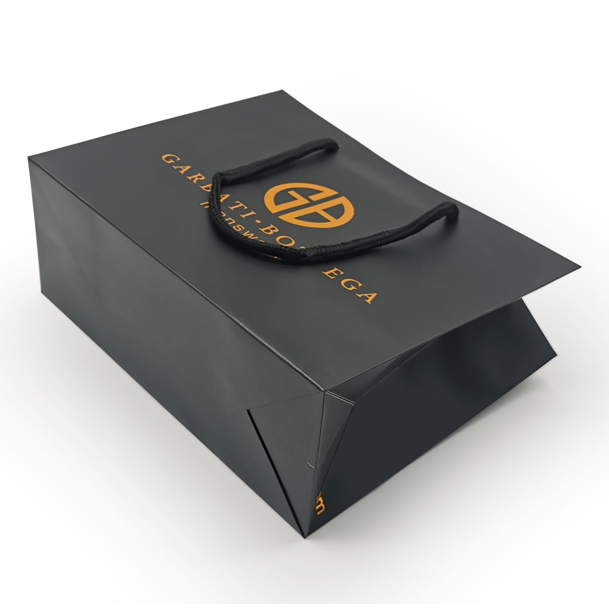 Paper Shopping Bag-Notted End Handle Bag-JC0030