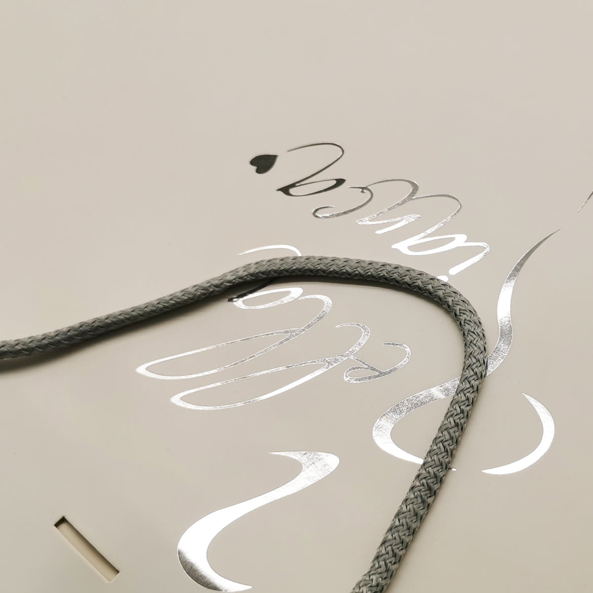 Paper Shopping Bag-Notted End Handle Bag-JC0022